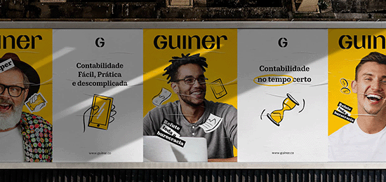 会计公司Guiner标志创意设计