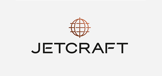 全球飞机贸易业务Jetcraft品牌标志设计