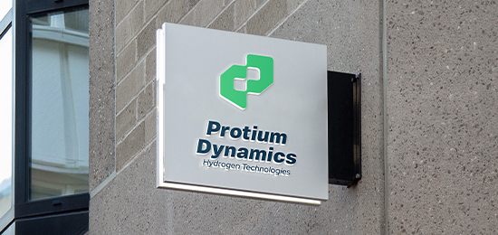 Protium Dynamics – 氢技术品牌与标志LOGO设计