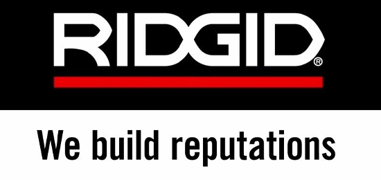 “客户的的可靠帮手，事业成功的催化剂”-艾默生旗下专业管道工具品牌(RIDGID)-里奇（RIDGID）-LOGO设计内涵与品牌设计欣赏
