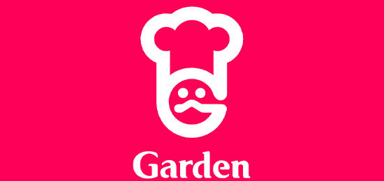 香港最大规模的食品品牌之一 -微笑的面包师-嘉顿（Garden）-LOGO设计内涵与品牌设计欣赏