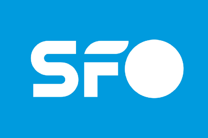 旧金山国际机场（SFO）品牌LOGO，翱翔天际的符号